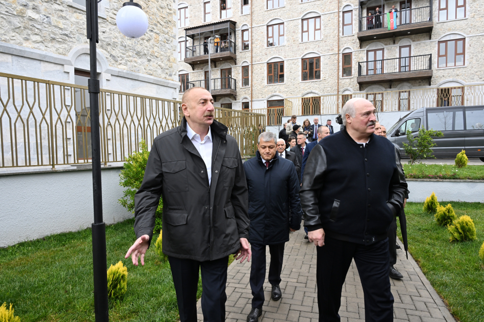 President Ilham Aliyev, President Aleksandr Lukashenko visit Shusha city (PHOTO/VIDEO)