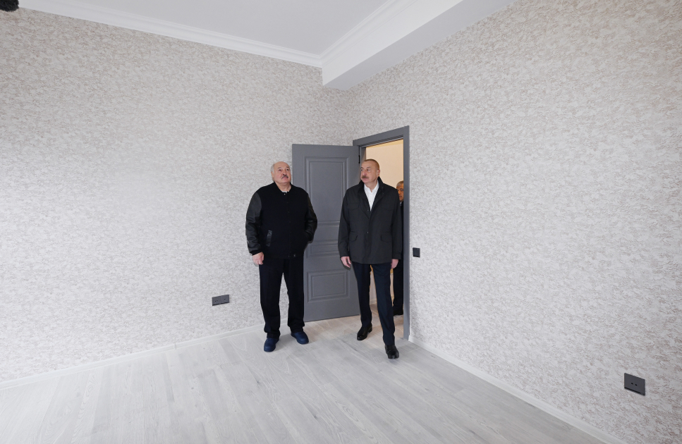 President Ilham Aliyev, President Aleksandr Lukashenko visit Shusha city (PHOTO/VIDEO)