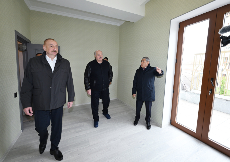 President Ilham Aliyev, President Aleksandr Lukashenko visit Shusha city (PHOTO/VIDEO)
