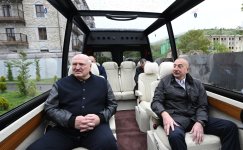 President Ilham Aliyev, President Aleksandr Lukashenko visit Shusha city (PHOTO/VIDEO)