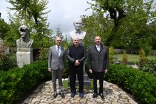 President Ilham Aliyev, President Aleksandr Lukashenko visit Bulbul House-Museum in Shusha (PHOTO)