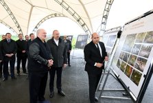 President Ilham Aliyev, President Aleksandr Lukashenko visit devastated areas of Fuzuli city, review city master plan (PHOTO/VIDEO)