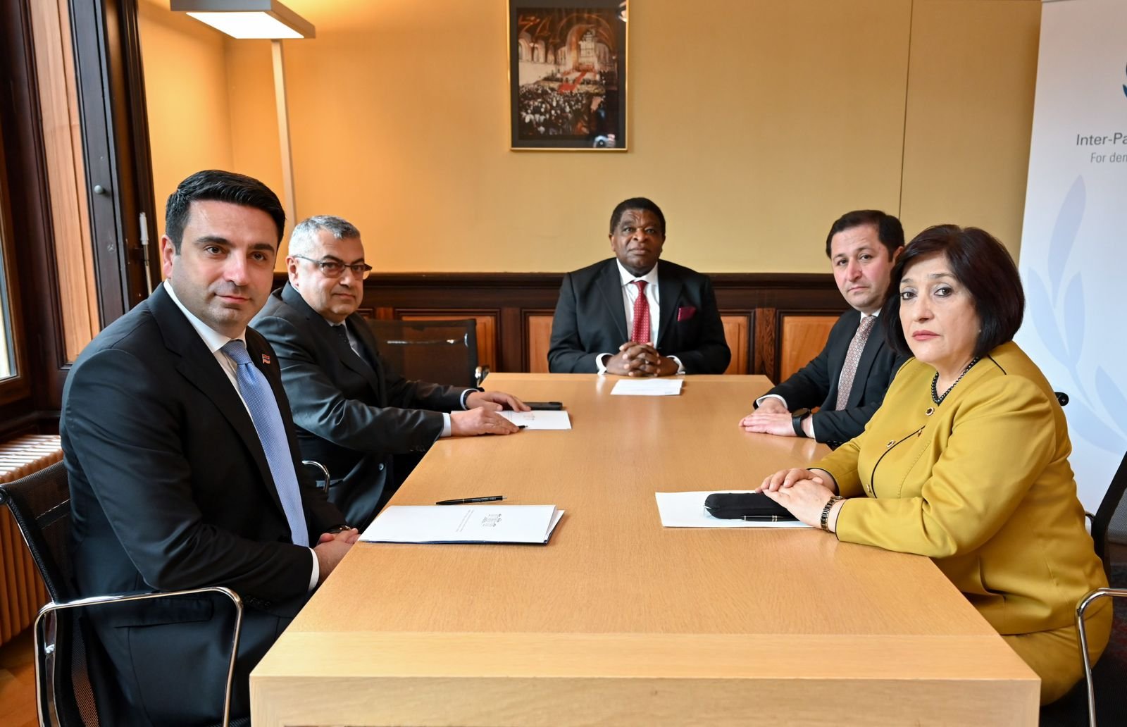 Speakers of Azerbaijani and Armenian parliaments meet in Geneva (PHOTO) (UPDATED)