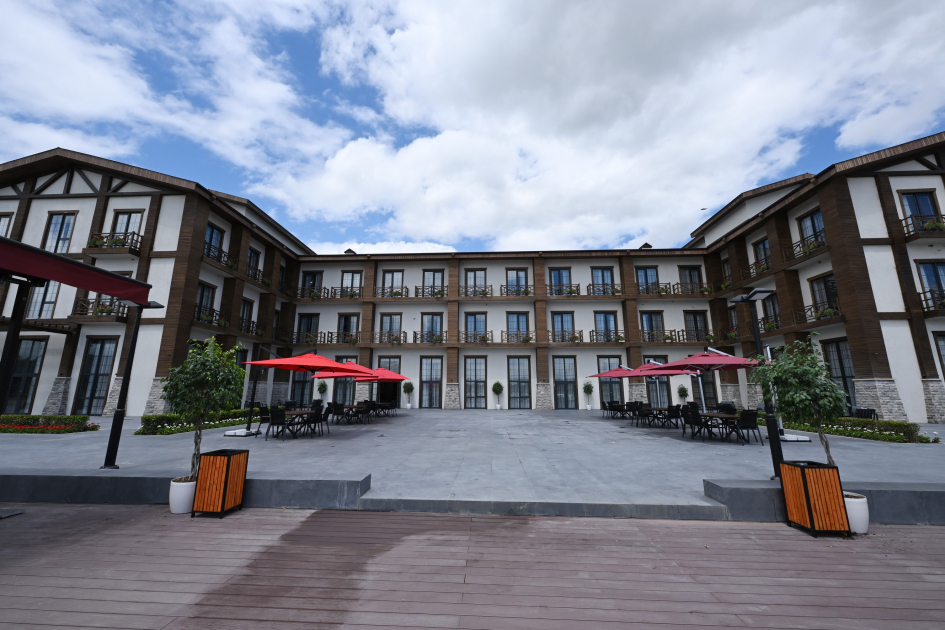 President Ilham Aliyev, First Lady Mehriban Aliyeva participate in opening of Aghali hotel in Zangilan district (PHOTO/VIDEO)
