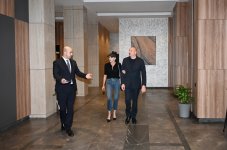 President Ilham Aliyev, First Lady Mehriban Aliyeva participate in opening of Aghali hotel in Zangilan district (PHOTO/VIDEO)