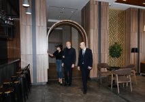 President Ilham Aliyev, First Lady Mehriban Aliyeva participate in opening of Aghali hotel in Zangilan district (PHOTO/VIDEO)