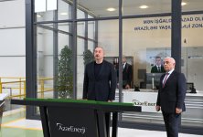 President Ilham Aliyev participates in inauguration of Zangilan, Shayifli hydroelectric power plants (PHOTO/VIDEO)