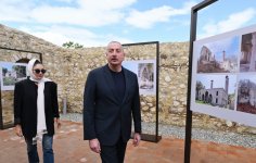 President Ilham Aliyev, First Lady Mehriban Aliyeva attend inauguration of Zangilan Mosque (PHOTO/VIDEO)