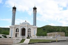 President Ilham Aliyev, First Lady Mehriban Aliyeva attend inauguration of Zangilan Mosque (PHOTO/VIDEO)
