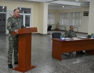 Azerbaijani Defense Ministry execs visit mobilization training camps (PHOTO)