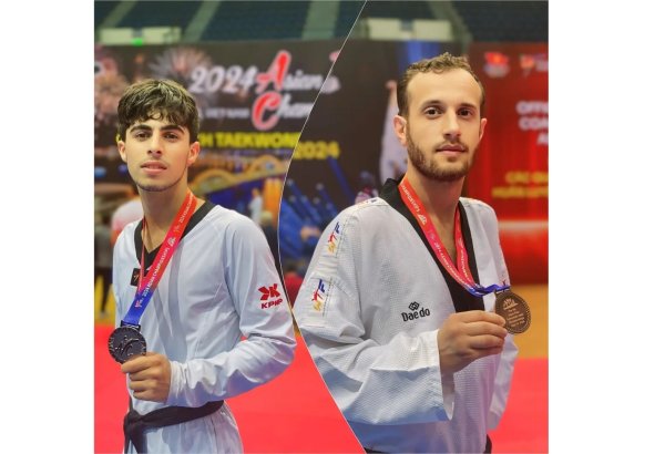 Azerbaijani para-taekwondo team win two medals in Vietnam (PHOTO)