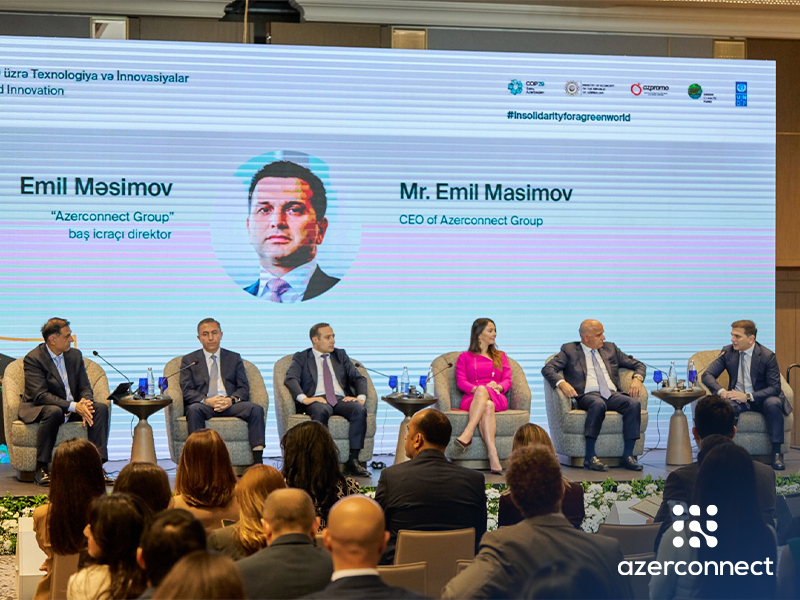 Azerconnect Group actively engaged in the Business Forum held within COP29 (PHOTO)