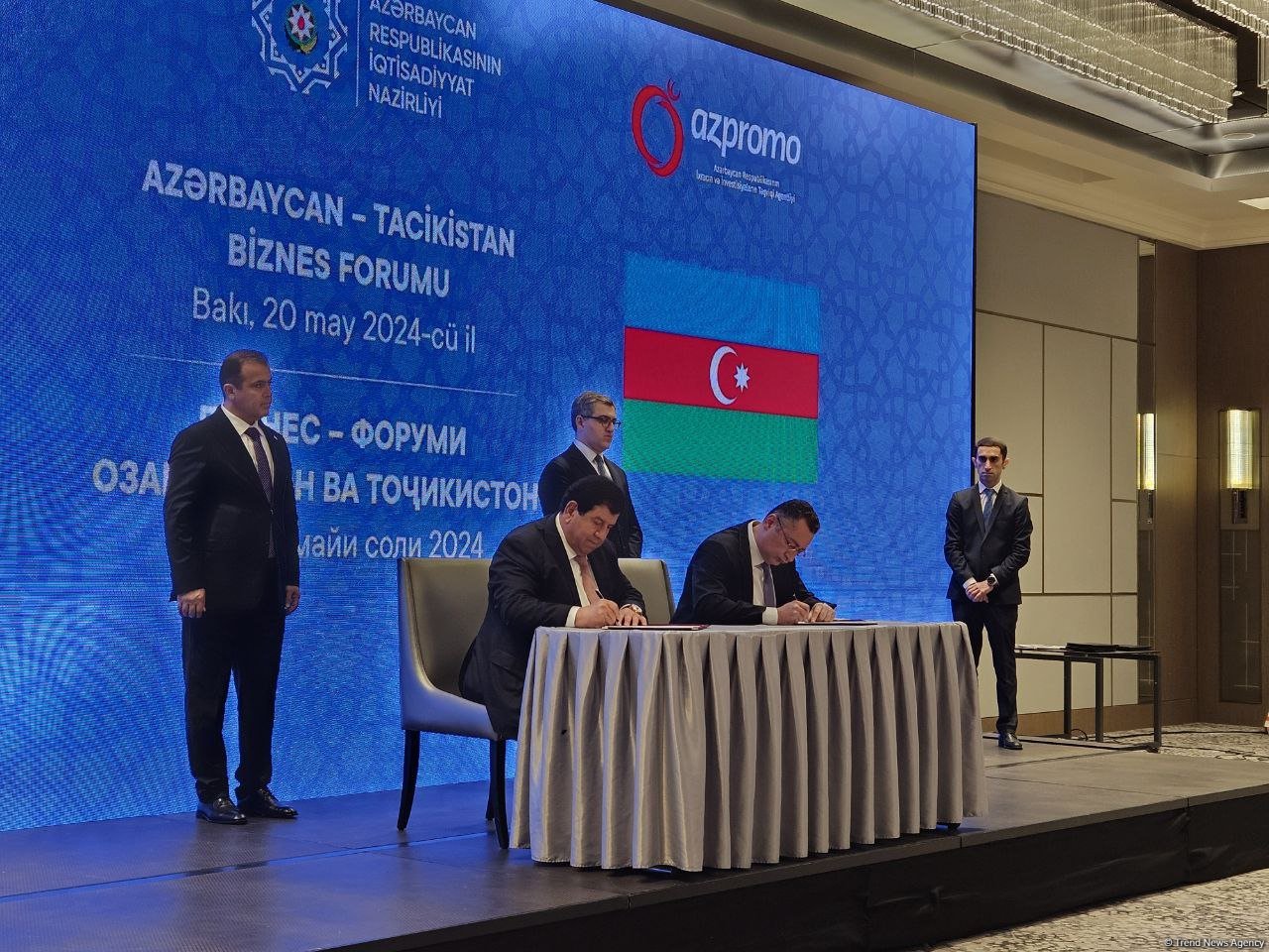 Azerbaijan, Tajikistan ink slew of cooperation papers