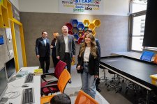 Bakcell CEO met students of the Heydar Aliyev Modern Educational Complex (PHOTO)