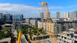 Azerbaijan's Baku sees construction of unique pedestrian bridge (PHOTO)