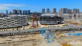 Azerbaijan's Baku sees construction of unique pedestrian bridge (PHOTO)