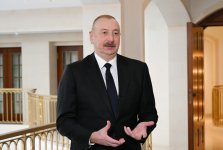 President Ilham Aliyev interviewed by Euronews (PHOTO/VIDEO)