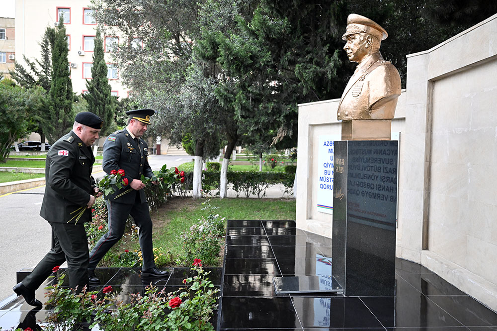 Georgian Military Police Department delegation visits Azerbaijan (PHOTO)
