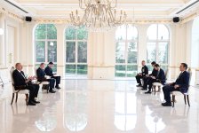 President Ilham Aliyev receives credentials of incoming Italian ambassador to Azerbaijan (PHOTO)