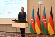Heydar Aliyev Foundation VP Leyla Aliyeva attends Berlin event dealing with bison reintroduction (PHOTO)