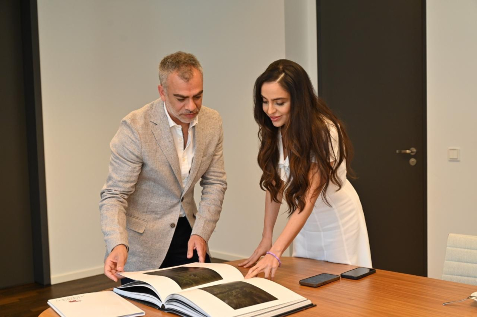 Heydar Aliyev Foundation VP Leyla Aliyeva attends Berlin event dealing with bison reintroduction (PHOTO)