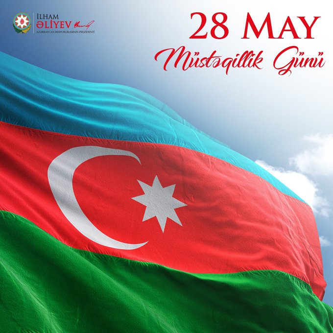 President Ilham Aliyev shares post on occasion of May 28 - Independence Day (PHOTO)