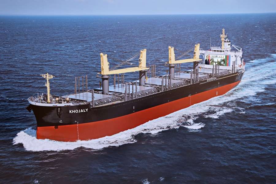First ASCO Handysize bulk carrier under Azerbaijani flag embarks on maiden voyage