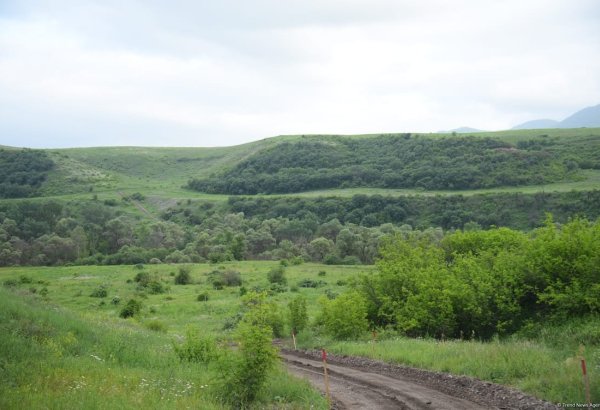 Media representatives visit village of Kheyrimli of Azerbaijan's Gazakh (PHOTO)