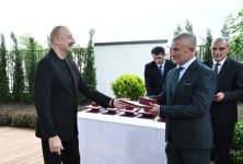 President Ilham Aliyev, First Lady Mehriban Aliyeva meet residents who relocated to Khojaly city (PHOTO/VIDEO)