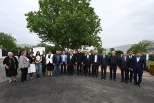 President Ilham Aliyev, First Lady Mehriban Aliyeva meet residents who relocated to Khojaly city (PHOTO/VIDEO)