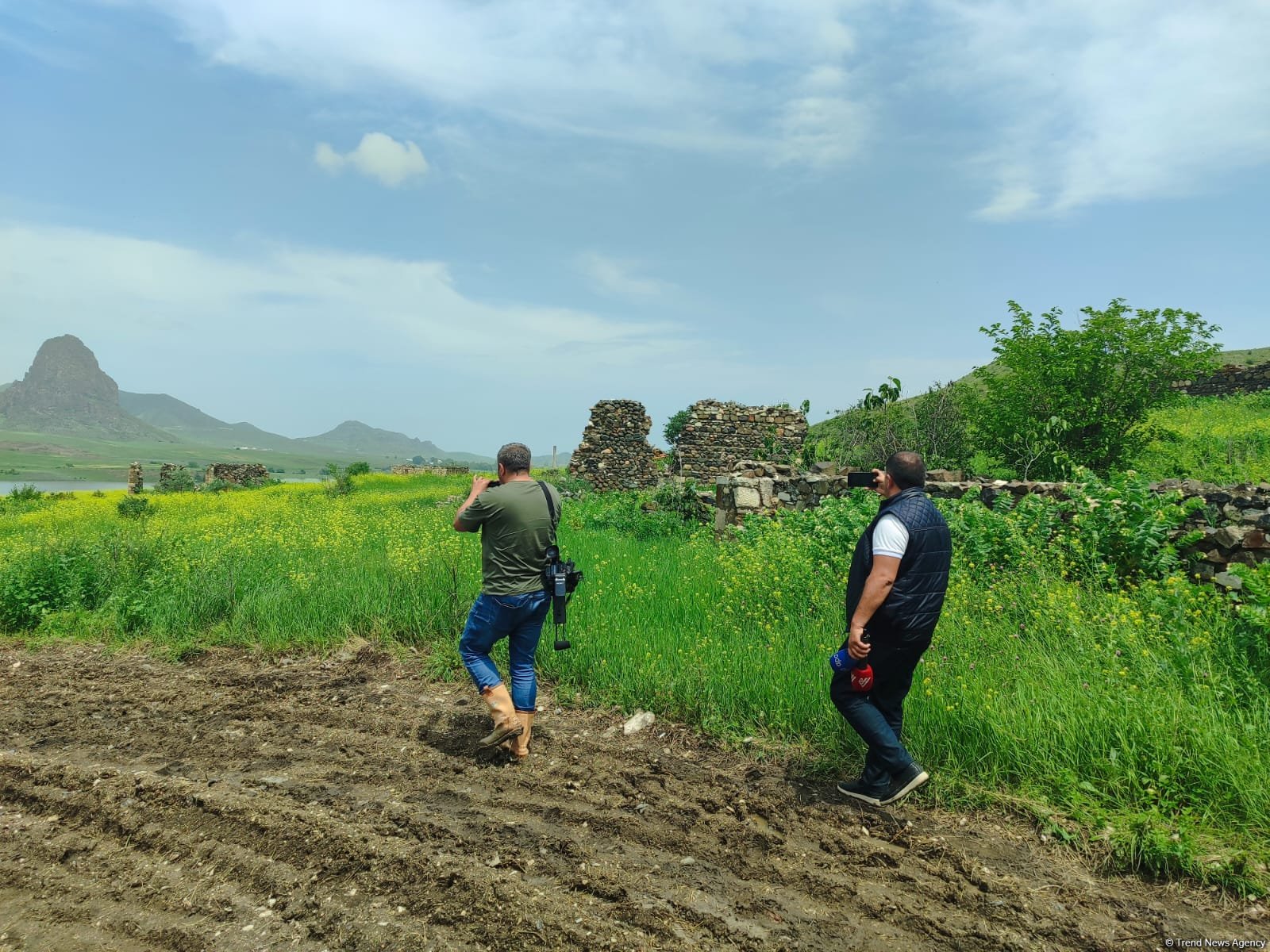 Visit of media representatives to liberated villages in Azerbaijan's Gazakh kicks off
