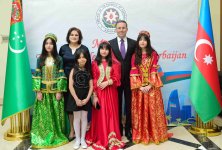 Azerbaijan's Independence Day celebrated in Turkmenistan (PHOTO)