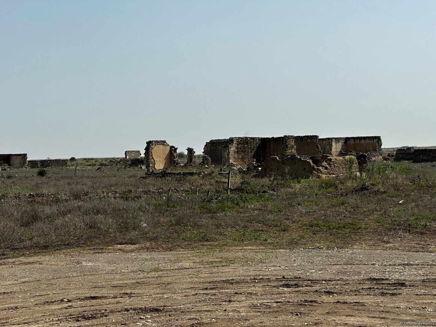 Azerbaijan counts families to returm homeland in Aghdam's Taghibayli village (PHOTO)