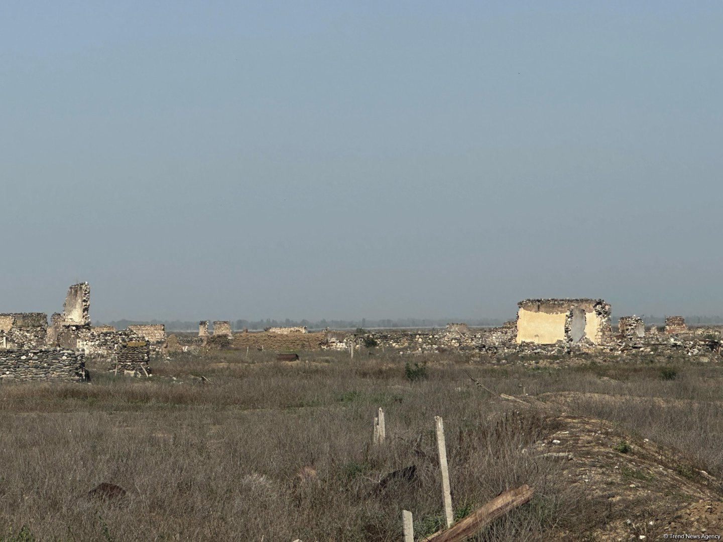 Azerbaijan counts families to returm homeland in Aghdam's Taghibayli village (PHOTO)