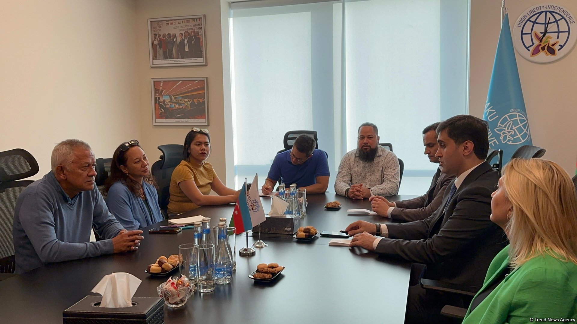 Baku Initiative Group and French Polynesian Tavini Huiraatira Party view cooperation flair (PHOTO)
