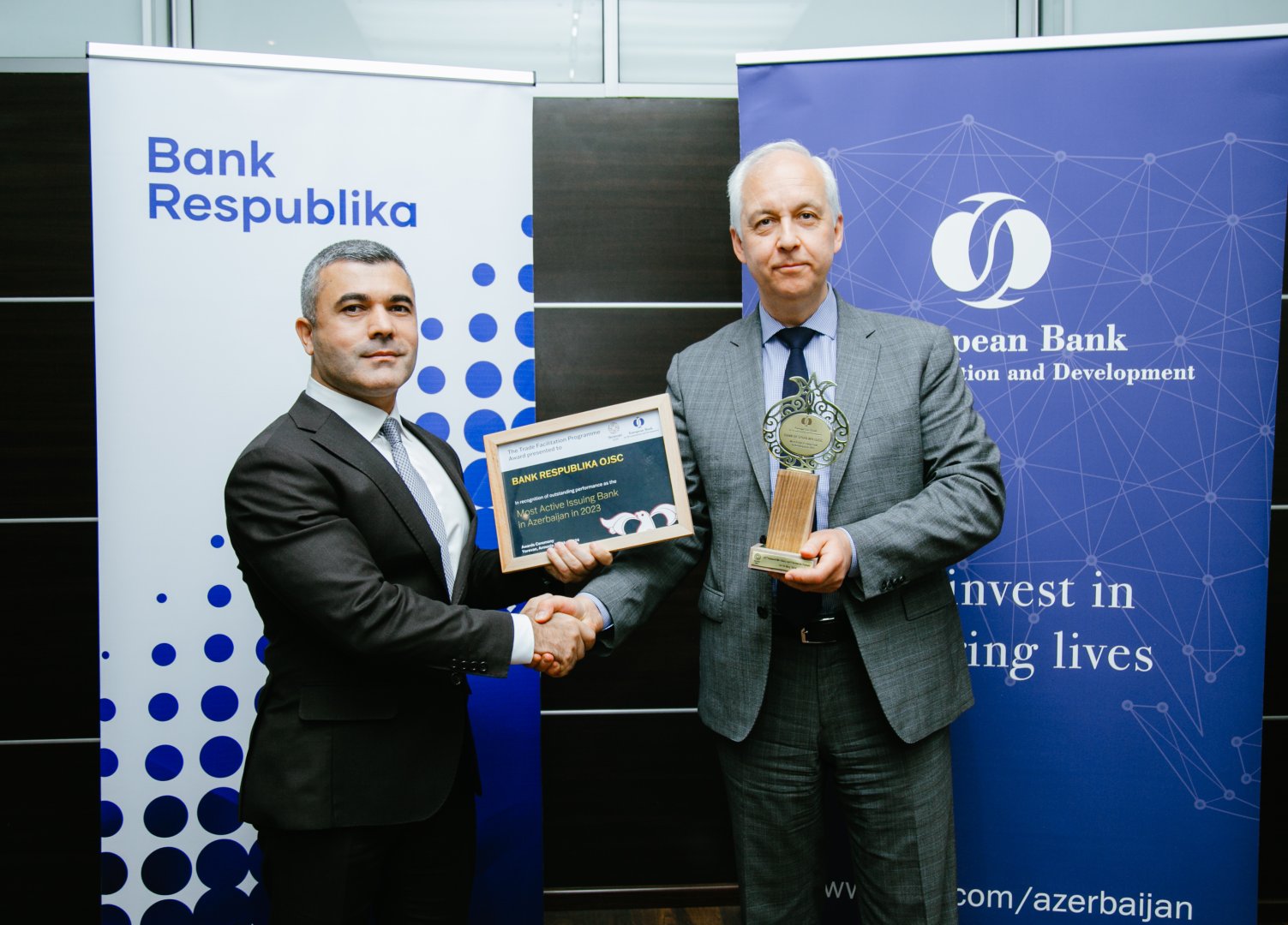 Bank Respublika won an award at the Annual Meeting of the EBRD in Yerevan! (PHOTO/VIDEO)