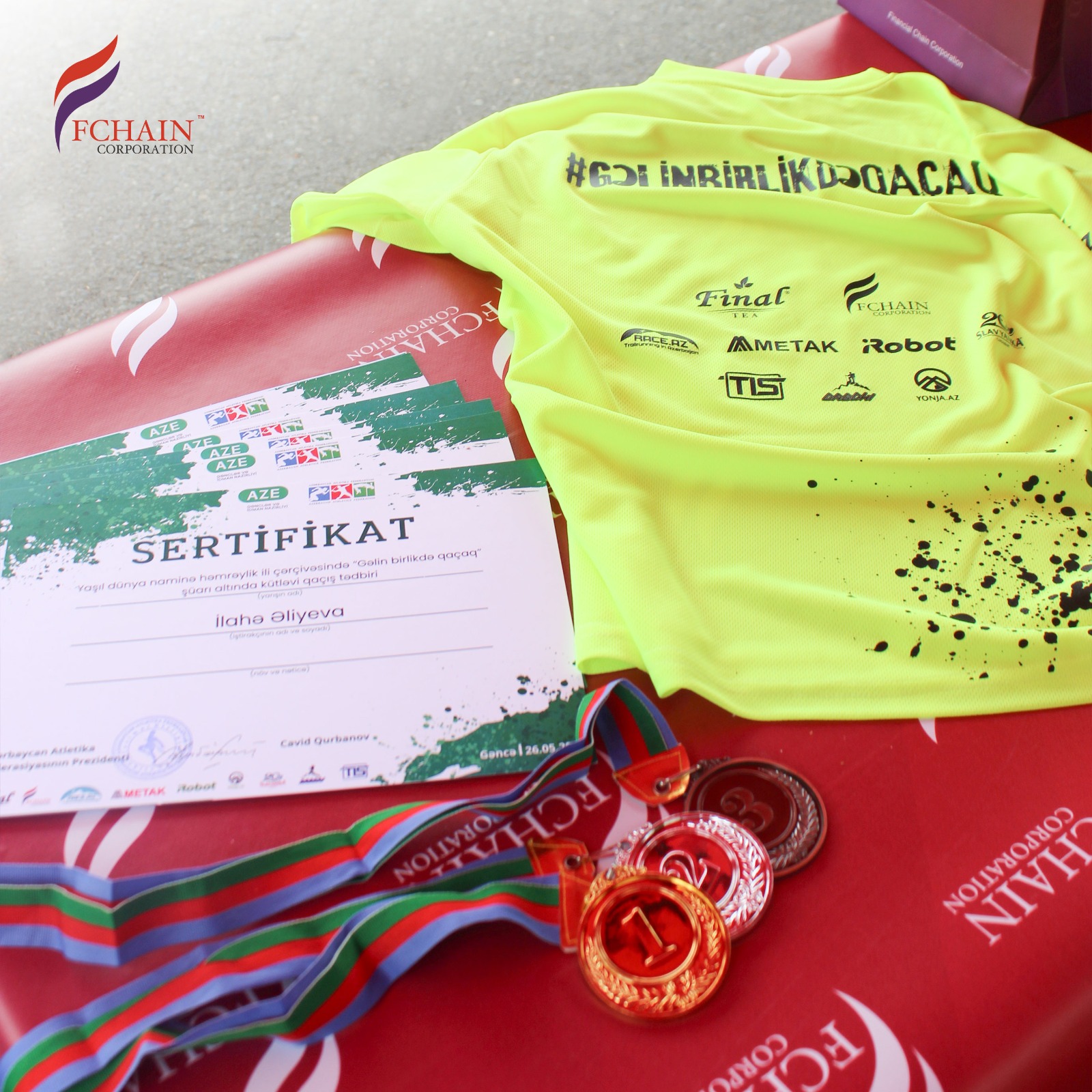 FCHAIN supported Ganja Marathon (PHOTO)