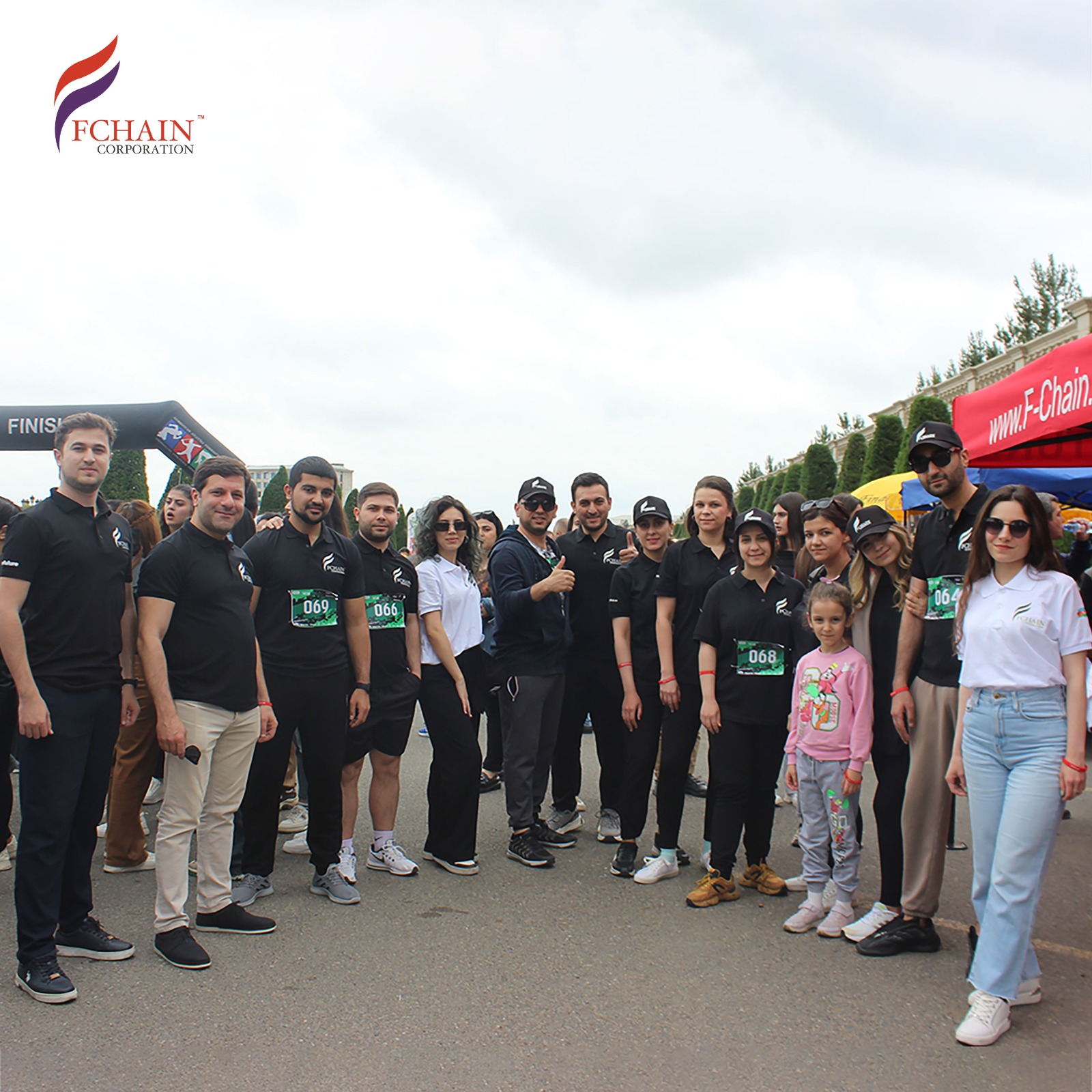 FCHAIN supported Ganja Marathon (PHOTO)