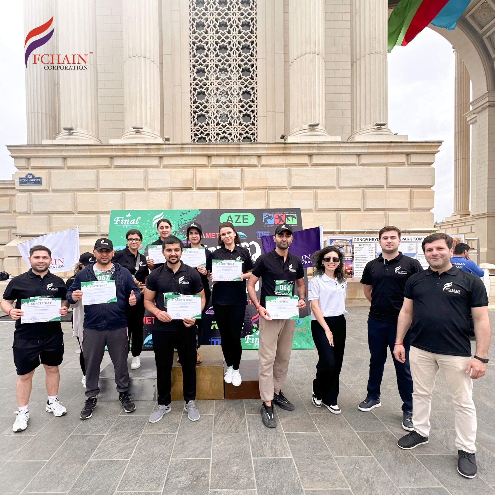 FCHAIN supported Ganja Marathon (PHOTO)