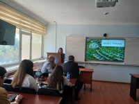 An international conference of students dedicated to the green economy is held at UNEC (PHOTO)