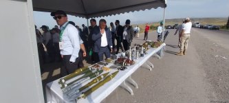 Conference goers view mine action process in Azerbaijan's Zangilan (PHOTO)