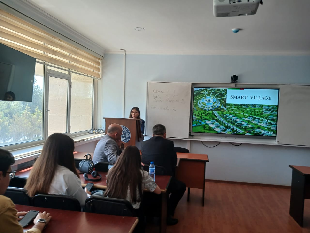 An international conference of students dedicated to the green economy is held at UNEC (PHOTO)