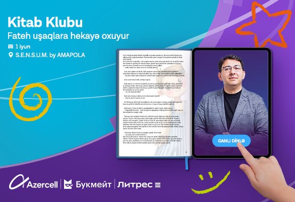 Azercell launches “Book Club” project (PHOTO)