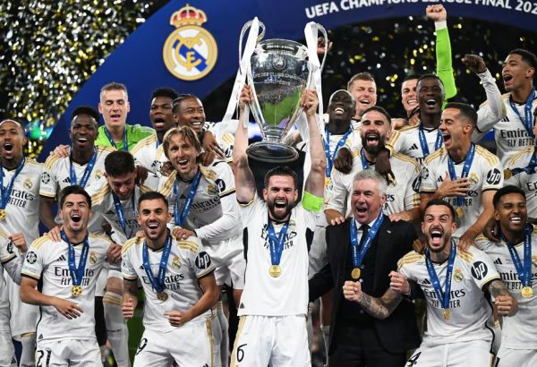 Spanish Real wins UEFA Champions League