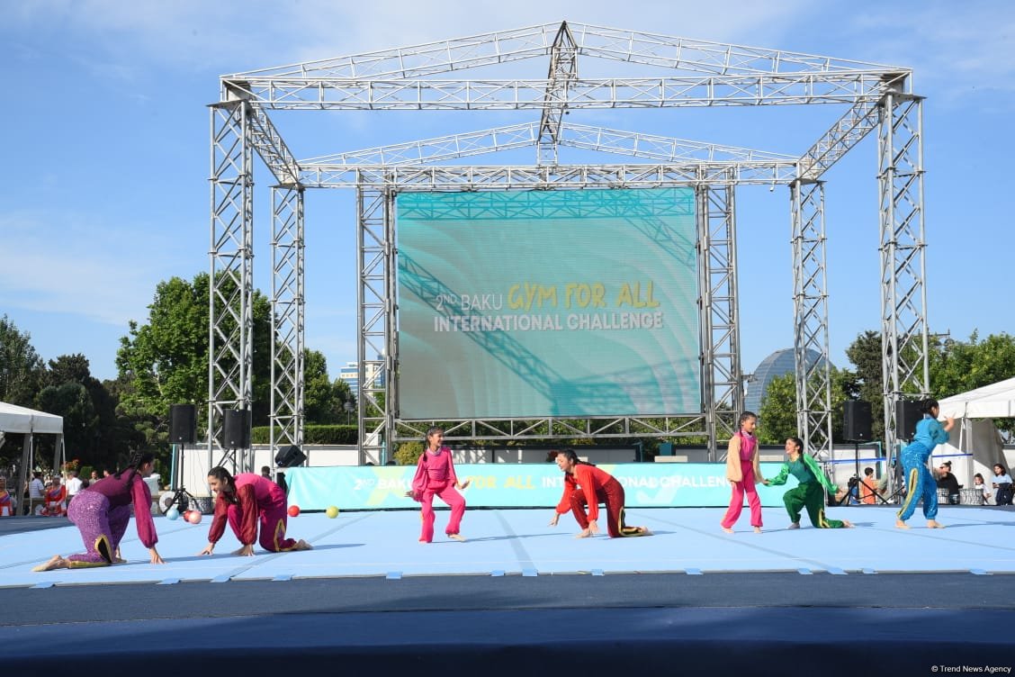 Baku hosts gala show of Gym For All International Challenge (PHOTO)