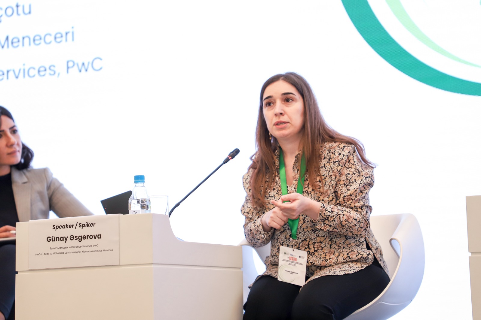 Gunay Asgarova Highlights PwC's Role in Sustainable Financing at GVI International Scientific Conference (PHOTO)