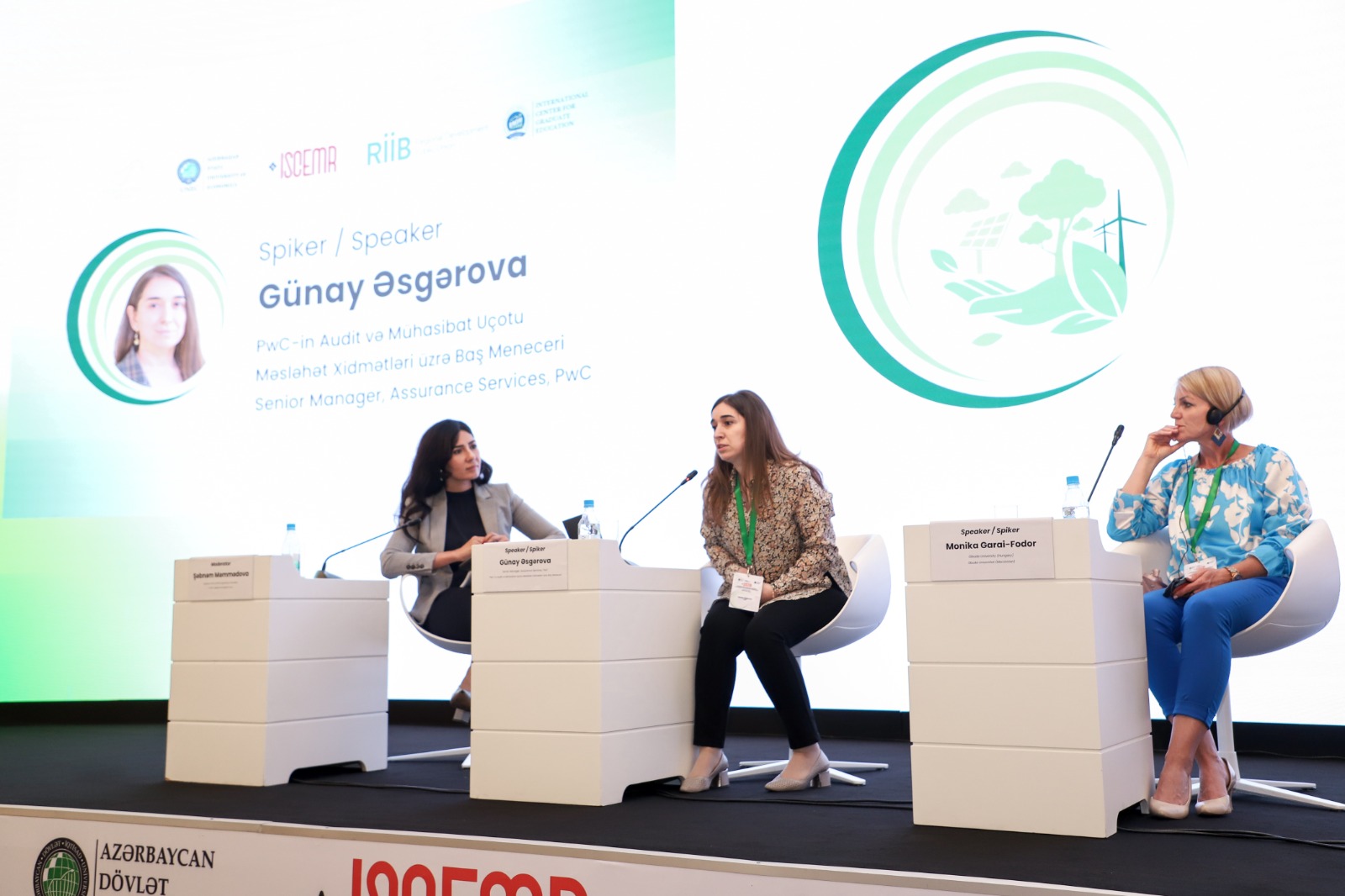 Gunay Asgarova Highlights PwC's Role in Sustainable Financing at GVI International Scientific Conference (PHOTO)