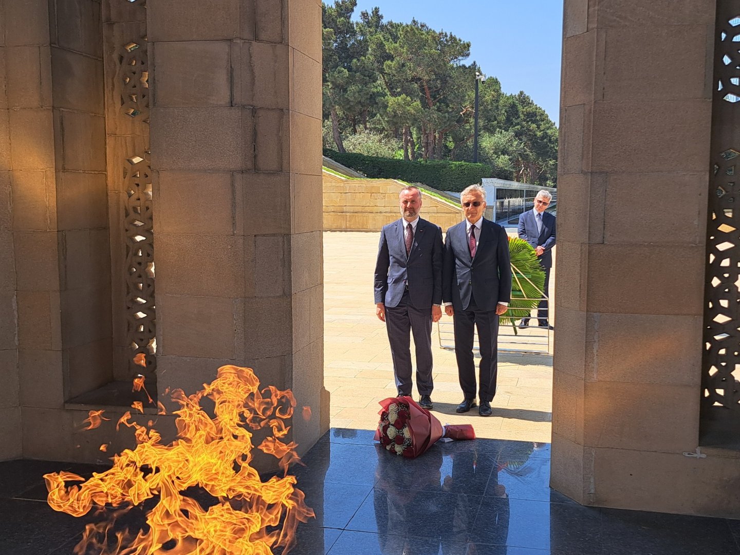 Polish MFA's Undersecretary of State arrives in Azerbaijan (PHOTO) (PHOTO)