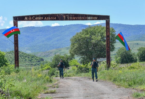Azerbaijan protecting liberated Gazakh villages with high-level border guarding