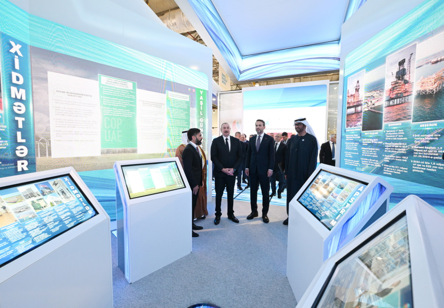 President Ilham Aliyev addresses opening of 29th Caspian Oil & Gas and 12th Caspian Power exhibitions as part of Baku Energy Week (PHOTO/VIDEO)
